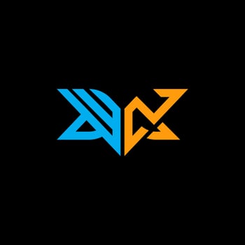 WZ letter logo creative design with vector graphic, WZ simple and modern logo.