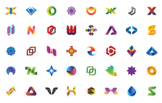 Vector Minimal Abstract Logo Collection