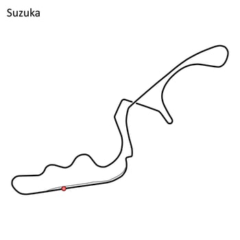Suzuka International Racing Course vector
