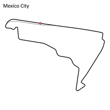 Autodromo Hermanos Rodriguez vector