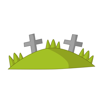 cartoon background grave yard png