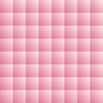Pink geometric 3d cube pattern. Abstract background. vector