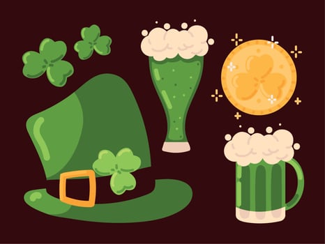 st patricks day celebration vector
