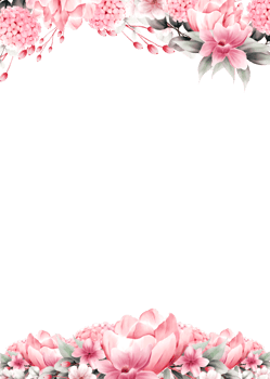 Watercolor cherry blossom png