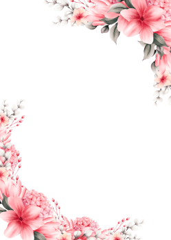 Watercolor cherry blossom png