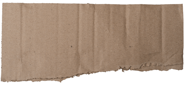 torn kraft paper texture isolated on white background png