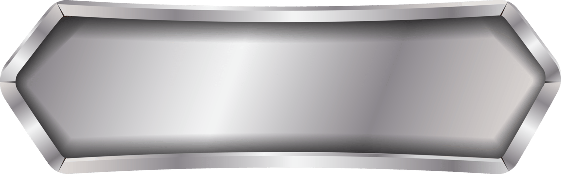 Metal sign isolated, png