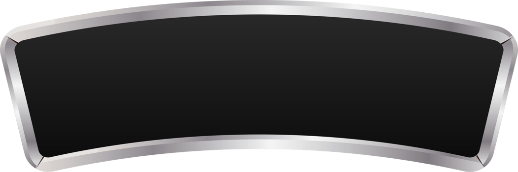 Metal sign isolated, png