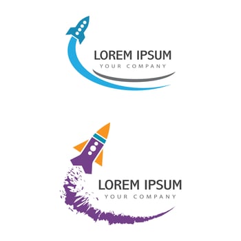 Rocket Logo Template vector symbol nature design