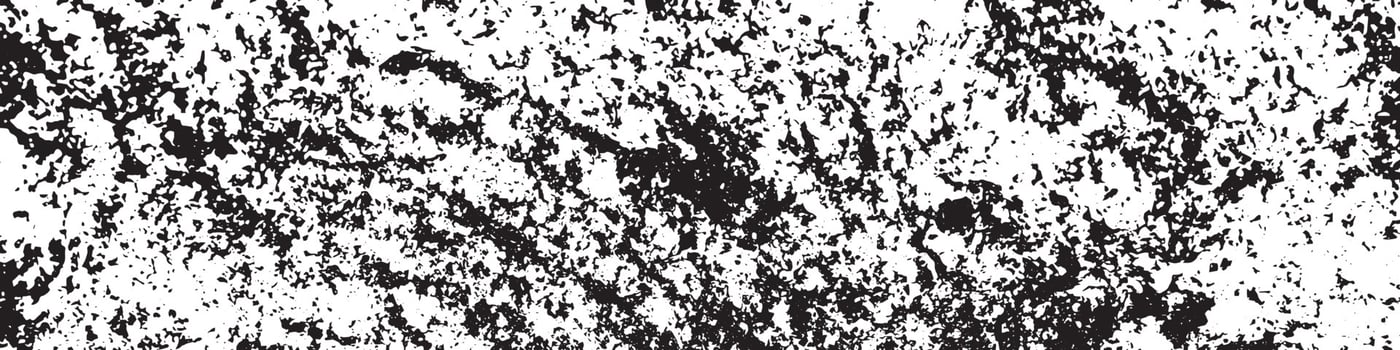 Black And White Aged Distress Texture. Vintage Weathered Old Grunge Background. vector