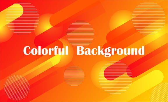the colorful background vector