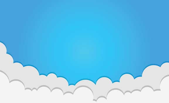 Sky Cartoon texture background. Vector illustration
