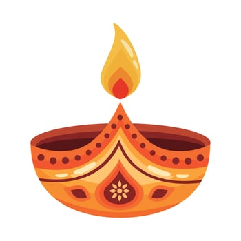 diwali lantern decoration vector