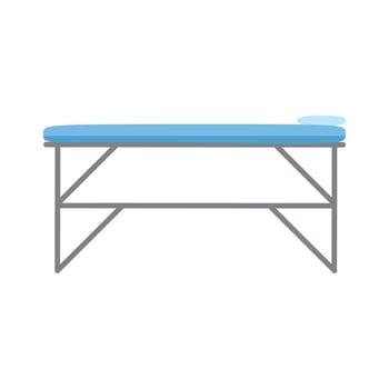 medical stretcher hospital equipment vector