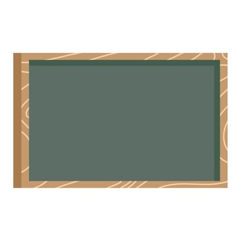 chalkboard school equipment vector