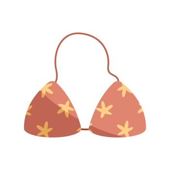swimsuit bra accessory vector