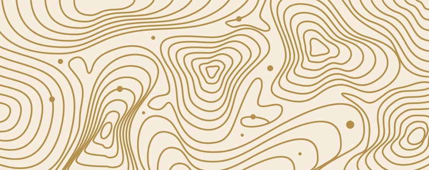topographic map contour in line and contour illustration vector background. Concept of a geography and the terrain path on map.