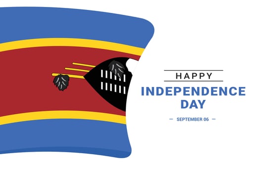 Eswatini Independence Day vector