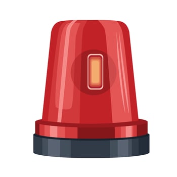emergency alarm light vector