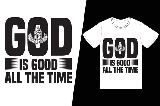 Christian T-Shirt Design vector
