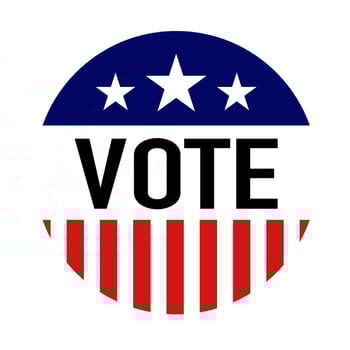Vote for the United States Election vector