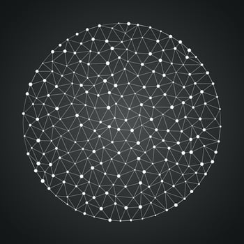 background with molecules or structure . Vector illustration