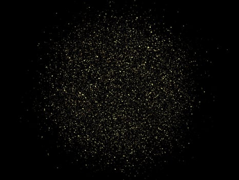 glitter particles background effect vector