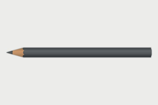 pencil. Mockup Vector Template . Vector illustration