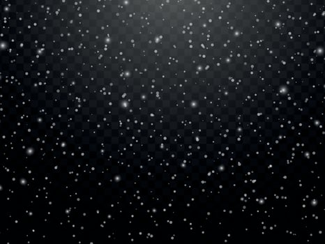 Abstract snowflake background. Fall of snow with snowdrift vector