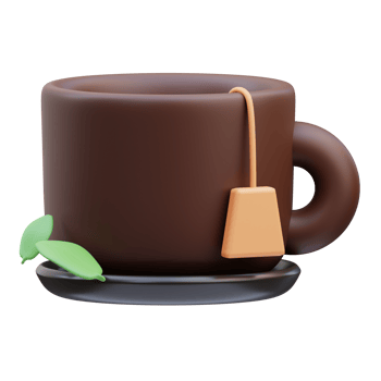 Japanese Icon, Matcha cup 3d Illustration png
