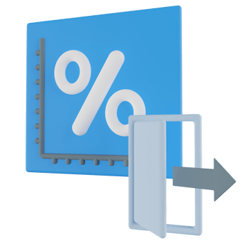 Exit 3D Illustration png