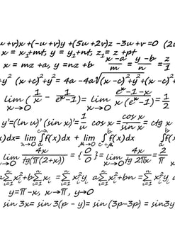Algebra seamless background vector