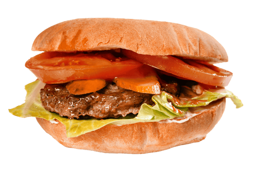 beef hamburger isolated png