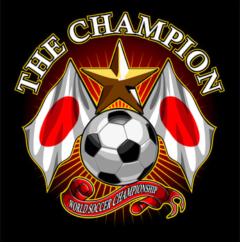 world soccer championship vector