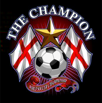 world soccer championship vector