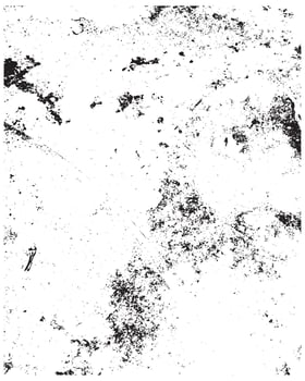 Distressed overlay texture of rusted peeled metal. grunge background. abstract halftone vector illustration