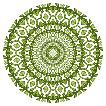 Mandala circle decoration png