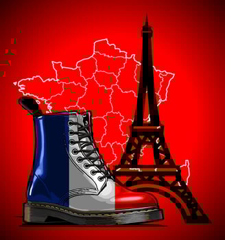 boots vector template