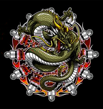 biker vector template