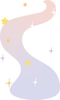 cute gradient Halloween magic smoke with sparkles png