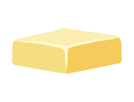butter dairy product vector