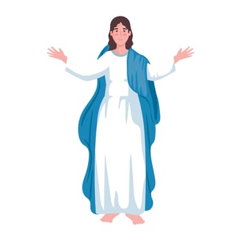 angel sacred figure vector