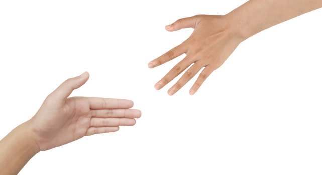 Close up Asian two female unrecognizable business women shaking hands, sign arm and hand isolated on a white background copy space symbol language doing business png