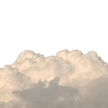 Blue sky with cloud background nature, vertical png