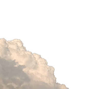 Blue sky with cloud background nature, vertical png