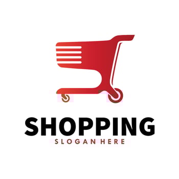 Shopping Logo Template Design Vector