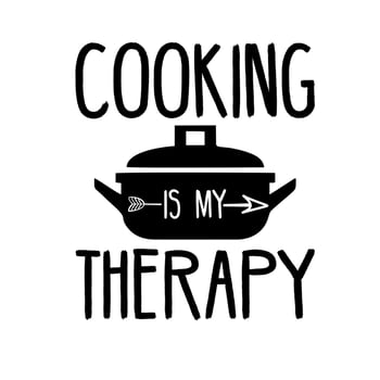 cooking is my therapy vector