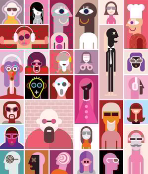 People vector illustration