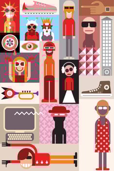 People vector illustration