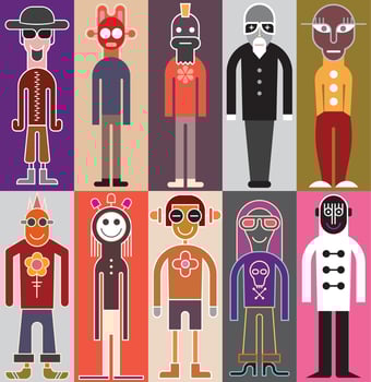 People vector illustration